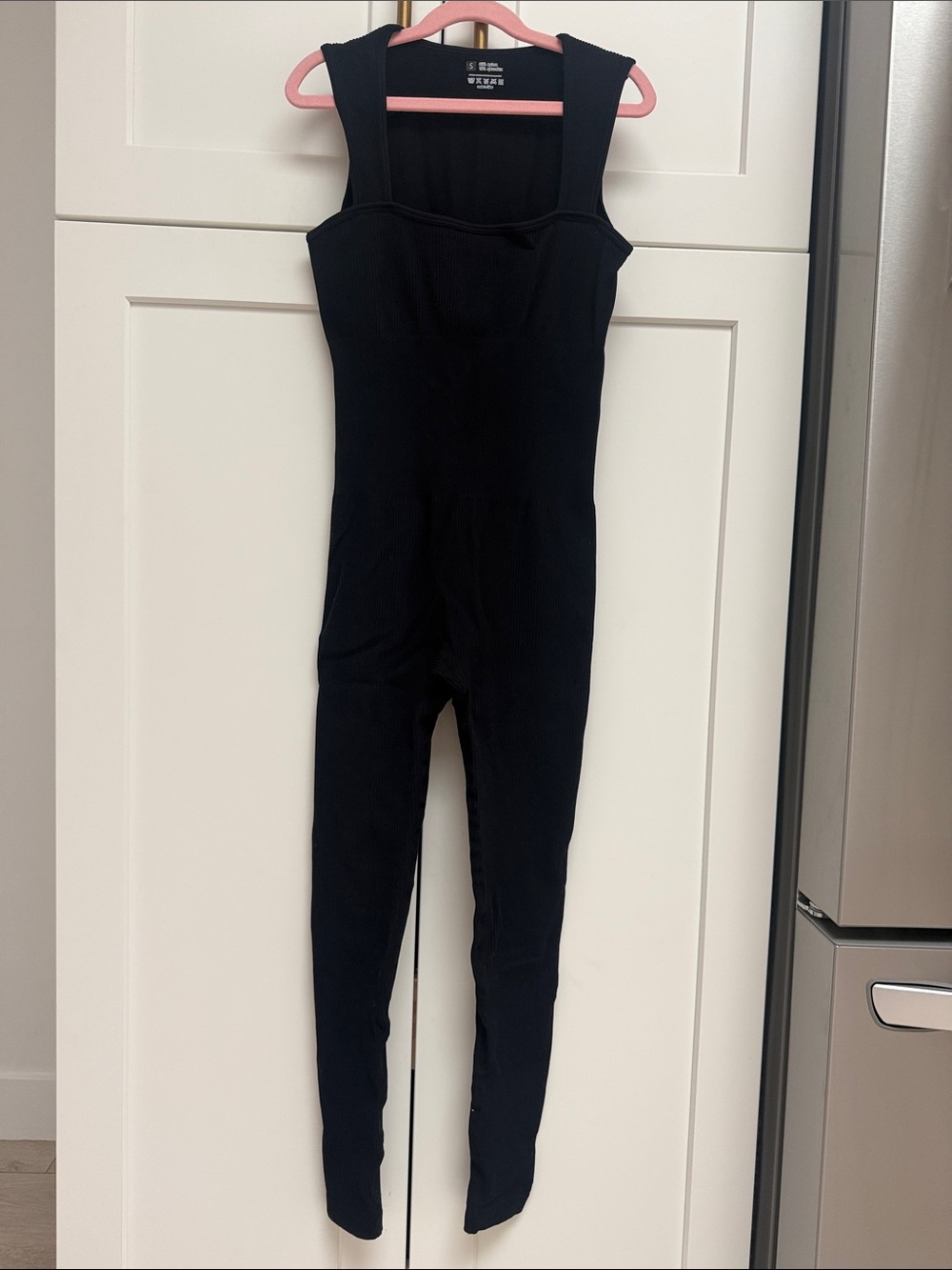 Black Slim One-Piece Jumpsuit